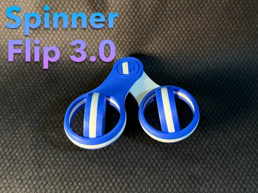 Spinner Flip 3.0 – Strong Modular Flip Fidget