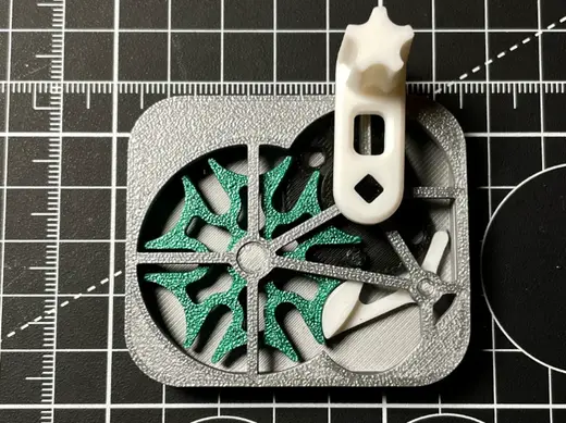 Geneva Crank Fidget