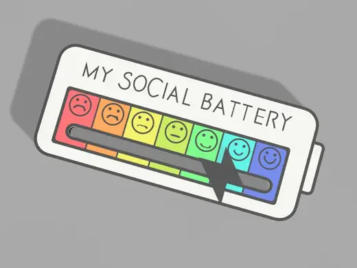 Social Battery – Sliding Desk Mood Indicator