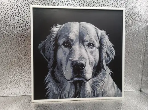 Golden Retriever – Hueforge