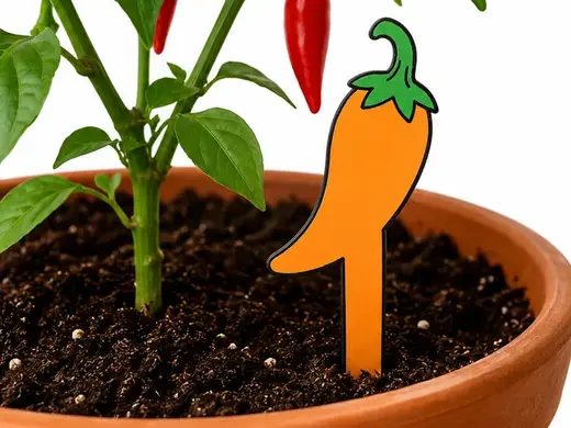 Pflanzenschild - Chili