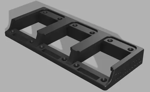 Makita 18v Battery Wallmount for 3 Batterys