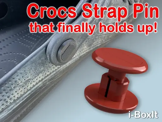 The Crocs strap pin that finally holds up!
