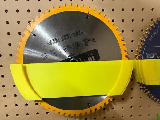 Sawblade (10in) Holder for Pegboards