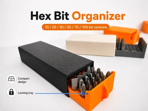 Hex Bit Organizer (up to 100 bits!)