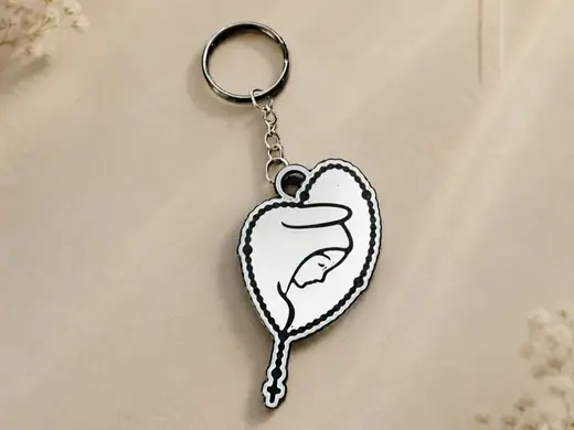 Mary keychain