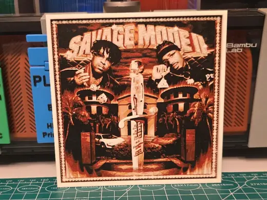 21 Savage and Metro Boomin "Savage Mode II" Poster