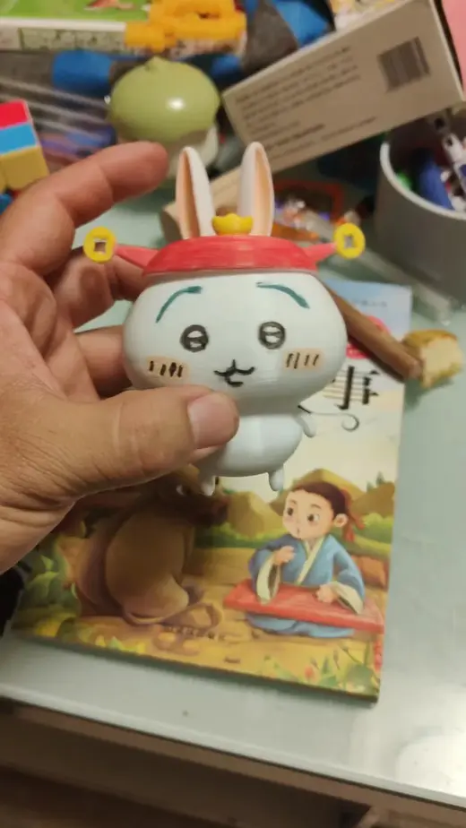 乌萨奇（财神帽）小兔子