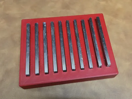 5 Inch Parallels Set Gridfinity Storage