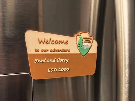 National park fridge magnet