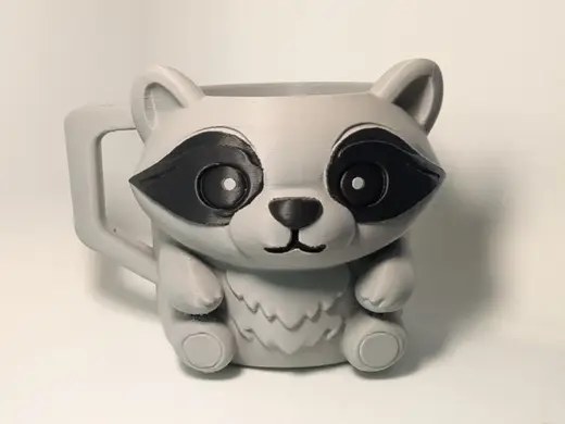 Raccoon Pint Holder