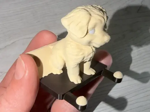 Small 20g Dog leash Holder. Wall mounted m3 screws