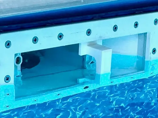 pool skimmer guard and betta robotic skimmer stop