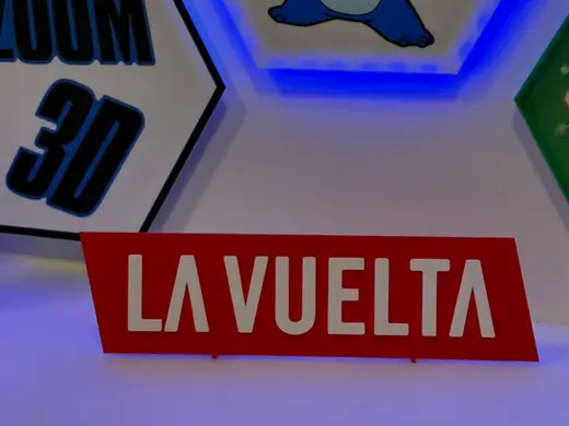 La Vuelta Cycling Logo Desk Sign Plaque La Vuelta