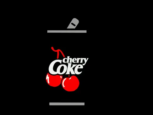 Cherry coke keychain can opener