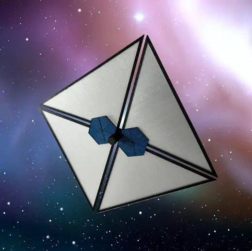 Solar Sail Satellite - No support