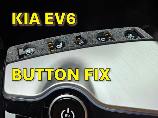 Xerses - Kia EV6 Console Capacitive Button Cover