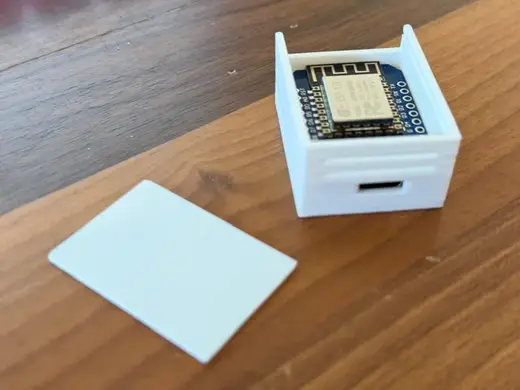 WeMos D1 Mini Case + Cover