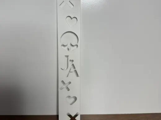 Lights Out Book Edge Stencil