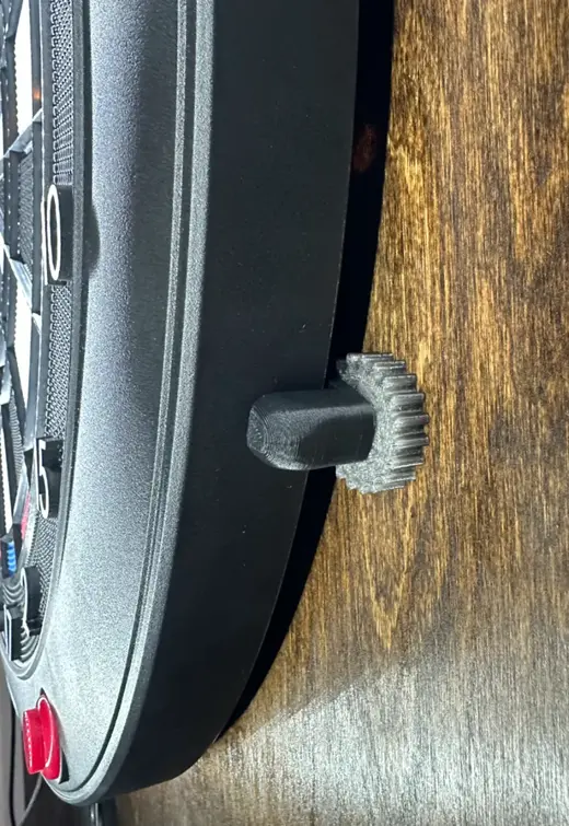 dartboard wall locking system