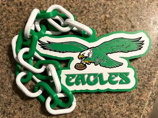 1987 Philidelphia Eagles Classic Oversized Logo