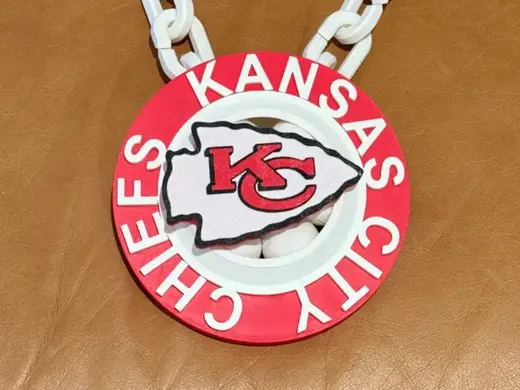Kansas City Chiefs Spinner Chain!