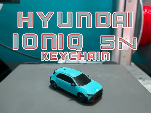 Hyundai Ioniq 5N Keychain (PIP WW)