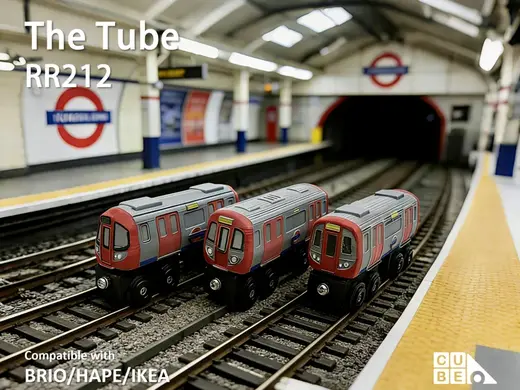 CUBEUNi-The Tube-London Underground-IKEA lillabo