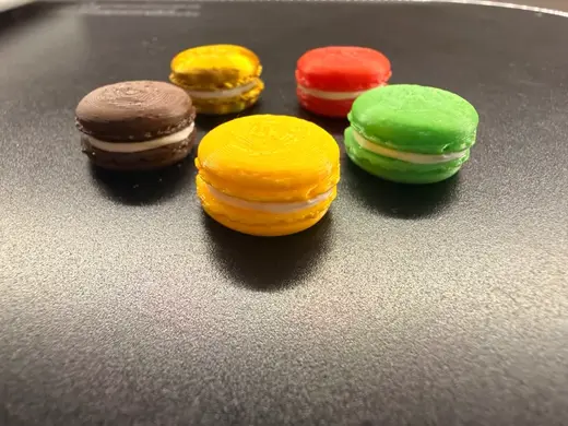 Miniature macaroon cute fast print