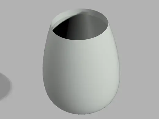 Cestino per scrivania o vaso o portaoggeti