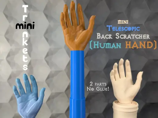 mini Telescopic Back Scratcher (Human Hand)