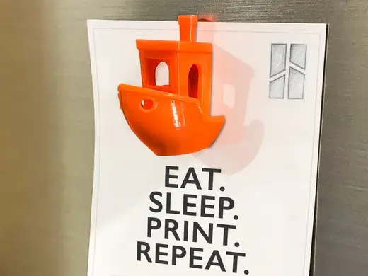 3DBenchy Fridge Magnet