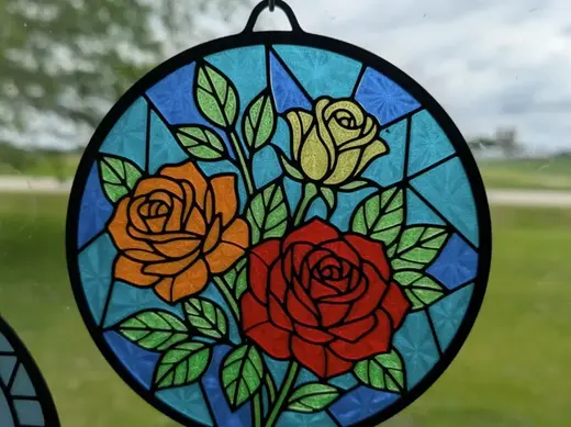 Roses Sun Catcher