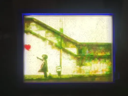 Banksy Balloon Girl Lithophane