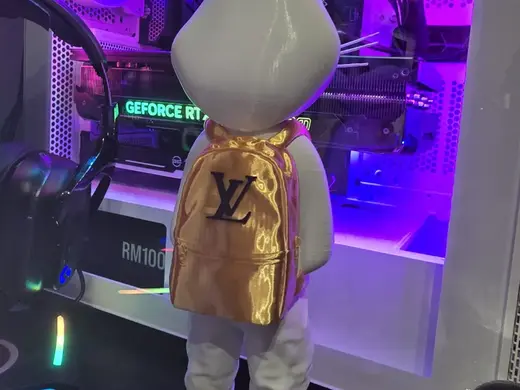 Urban Bugs Bunny louis Vuitton Backpack logo
