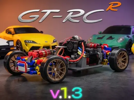GT-RC R v1.3 Modular RC Chasis (MJX HyperGo)