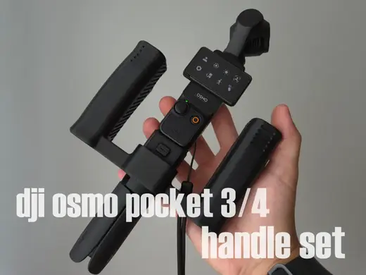 dji osmo pocket 3 & 4 handle set