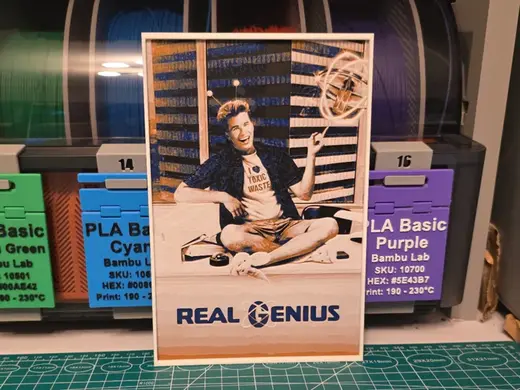 Real Genius Movie Poster - Hueforge Aart