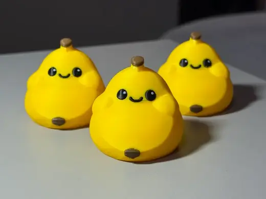 Chubby Banana: Minimalist Desk Buddy