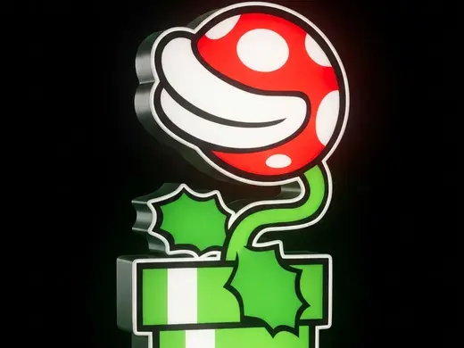 Lightbox Mario Bros Pirania Plant