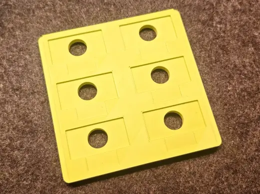 Jig for Calibration Boards – Recycle with Laser