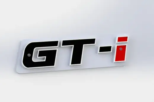 Suzuki GTI Badge Multi Colour