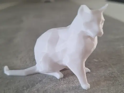 Low-Poly Katze