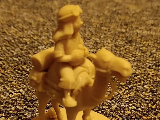 Tintin on Camel Fan art