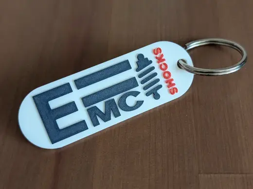 Porte clé EMC suspension