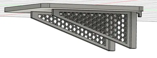 Skadis Shelf IKEA 160x160mm