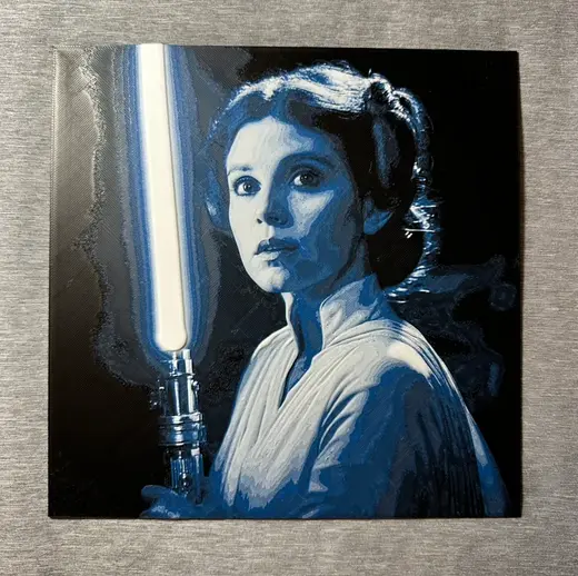 Leia 3-Color Hueforge