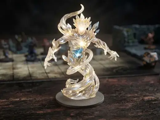 Light Elemental - RPG fantasy Dungeon and dragons