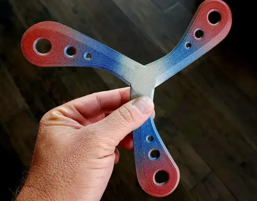 Fast catch boomerang
