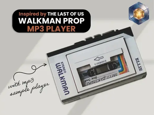 Walkman Style Cassette Player prop "Last of Us”
